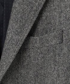 JOSEPH ABBOUD 【リラックスサイズ】ラムウールツィード ジャケット