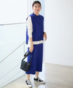 ANY ミラノリブニットスカート