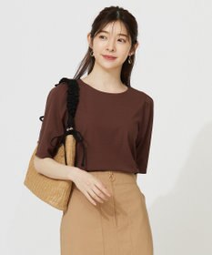 ANY SIS 【接触冷感・UVカット・洗える】ハイストレッチスムースタックスリーブ カットソー