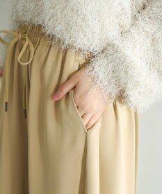 YECCA VECCA コクーンドレープワイドパンツ