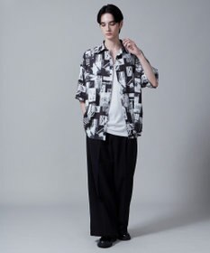 WEGO アムンゼンパターンBIGシャツ（S）