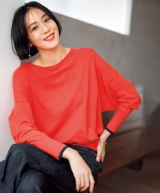 UNFILO 【洗える/抗菌防臭】マイビューティニット ドルマン