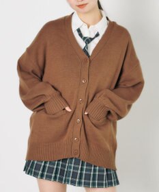 WEGO 【SCHOOL ITEM】ニットカーディガン
