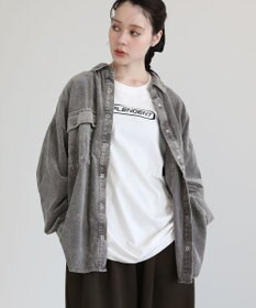 Green Parks ・ＥＬＥＮＣＡＲＥ　ＤＵＥ　ケミカルコーデュロイシャツ