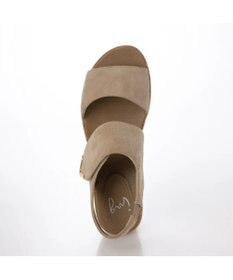 ing <ing>ワンポイントウエッジソールサンダル