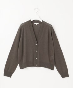 自由区 S 【カタログ掲載・洗える】ペーパーブレンドショート カーディガン