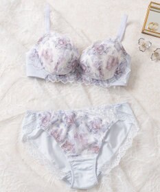 Wing 3/4カップブラ　【2700シリーズ】　しっかりめの着用感　奥行き感と透明感のあるデザイン　ウイング／ワコール　PB2700