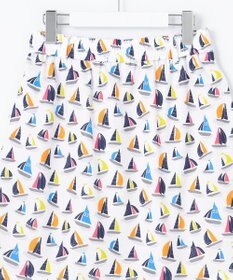 23区GOLF 【WOMEN】【吸水速乾・UVケア】マルチヨットプリント スカート