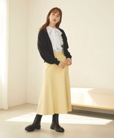 Feroux 【洗える】パール付き カーディガン