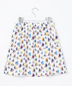 23区GOLF 【WOMEN】【吸水速乾・UVケア】マルチヨットプリント スカート