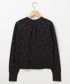 組曲 【WEB限定】ドットニット カーディガン