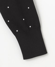 組曲 【WEB限定】ドットニット カーディガン