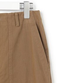 23区 L 【先行予約】ピーチストレッチギャバ ワイドパンツ