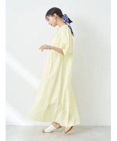 earth music&ecology ポプリンフレアワンピース