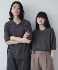 WEGO 【ユニセックス着用ITEM】スキッパーニットポロ