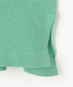 ANY L シアーシャーリングスリーブニット