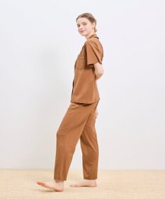 une nana cool 【綿100%】70/2 天竺 半袖開襟パジャマ MADE WITH LIBERTY FABRIC