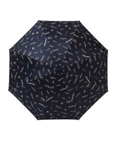 MOONBAT 【一級遮光/晴雨兼用】LANVIN en Bleu (ランバン オン ブルー) 長傘 日傘 ラインドローイング 遮光 遮熱 UV