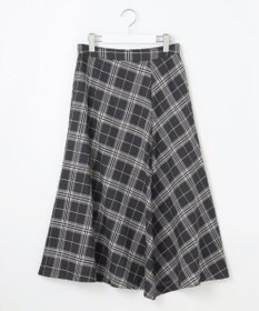 J.PRESS LADIES L 【WEB限定カラーあり・洗える】SOFT SHEER チェック フレア スカート