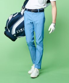 23区GOLF 長く愛される定番！【MEN】ハイパワーストレッチ ベーシックパンツ 春夏は爽やかに