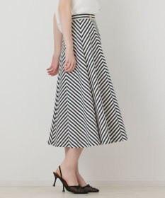 GRACE CONTINENTAL ストライプスカート