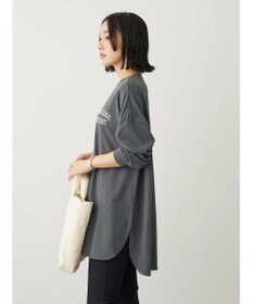 Green Parks ワンポイントカレッジロゴ裾ラウンドチュニック