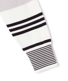 23区 【洗える】コットンポリエステルストレッチ オーバーサイズ ニット