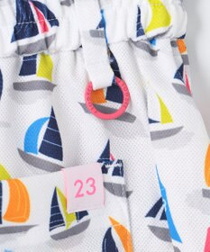 23区GOLF 【WOMEN】【吸水速乾・UVケア】マルチヨットプリント スカート