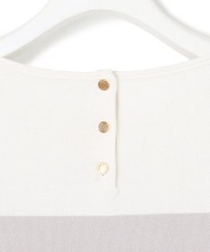 23区 S 【洗える】コットンポリエステルストレッチ オーバーサイズ ニット