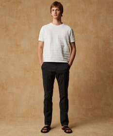 JOSEPH ABBOUD 【オーガニックコットン使用・日本素材】リンクスボーダー Tシャツ