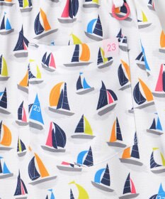 23区GOLF 【WOMEN】【吸水速乾・UVケア】マルチヨットプリント スカート