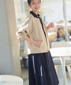 Tiaclasse カシュクールシャツワンピース