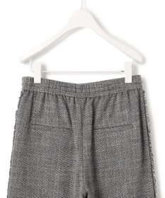 ICB 【洗える】 ライトスラブツイード ワイドパンツ