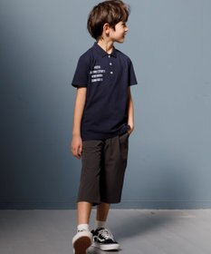J.PRESS KIDS 【140-170cm】T/C ライト カノコ 半袖ポロシャツ