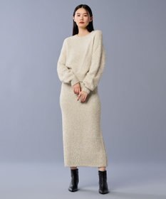 uncrave ラメ シャギー ニット プルオーバー（uncrave STANDARD）