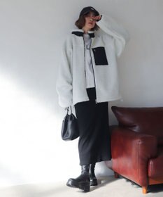 WEGO 【2025年秋冬新作アイテム/ユニセックス着用ITEM/SMLサイズ展開】ボアブルゾン