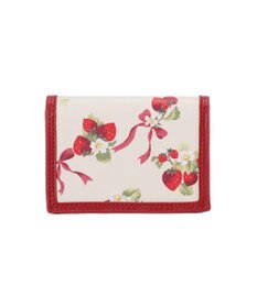 Maison de FLEUR いちご柄カードケース