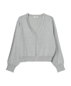 earth music&ecology ちびスカラップカーディガン