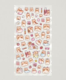 WEGO ぷっくりカピバラステッカー