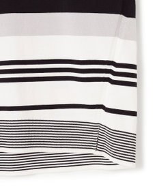 23区 【洗える】コットンポリエステルストレッチ オーバーサイズ ニット