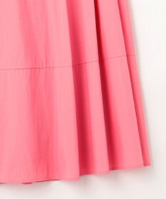 組曲 【洗える・後ろゴム】ナイロンリヨセルタフタ フレアスカート