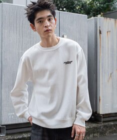 WEGO 【ユニセックス着用ITEM】リラックスフィットグラフィックプルオーバー