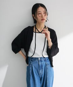 Green Parks フロントＺＩＰニットカーディガン