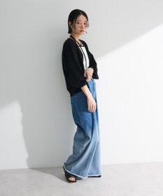 Green Parks フロントＺＩＰニットカーディガン