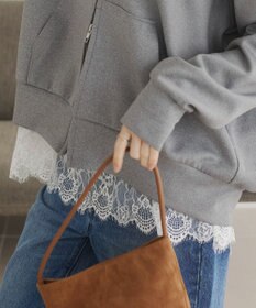 WEGO 【ANGIE VINTAGE】裾レースドッキングロンT