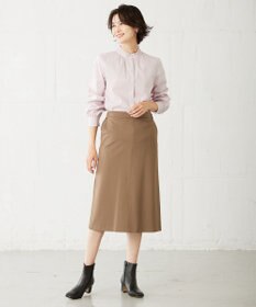 J.PRESS LADIES 【洗える】 バーズアイジャージー ナロー スカート