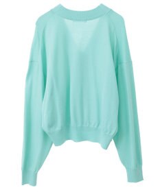 Green Parks フロントＺＩＰニットカーディガン