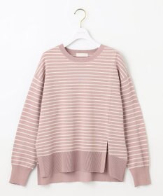 ANY SIS 【洗える】サイドスリット ニット