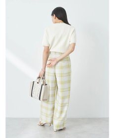 earth music&ecology タックワイドパンツ