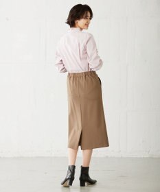 J.PRESS LADIES 【洗える】 バーズアイジャージー ナロー スカート